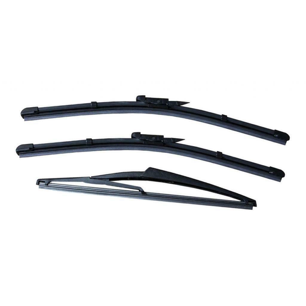 3Pieces/Set New Windshield Wiper Bladess for Fiat Grande Punto Front & Rear