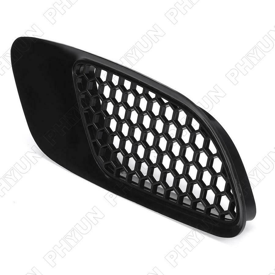 For 07-13 BMW E90 E91 E92 E93 M3 Type Front Bonnet Hood Vent Cover Glossy Black