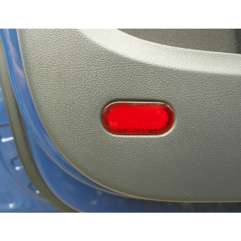 1Pcs Car Door Red Warning Light Reflector 6Q0947419 For VW Caddy Polo Touran New