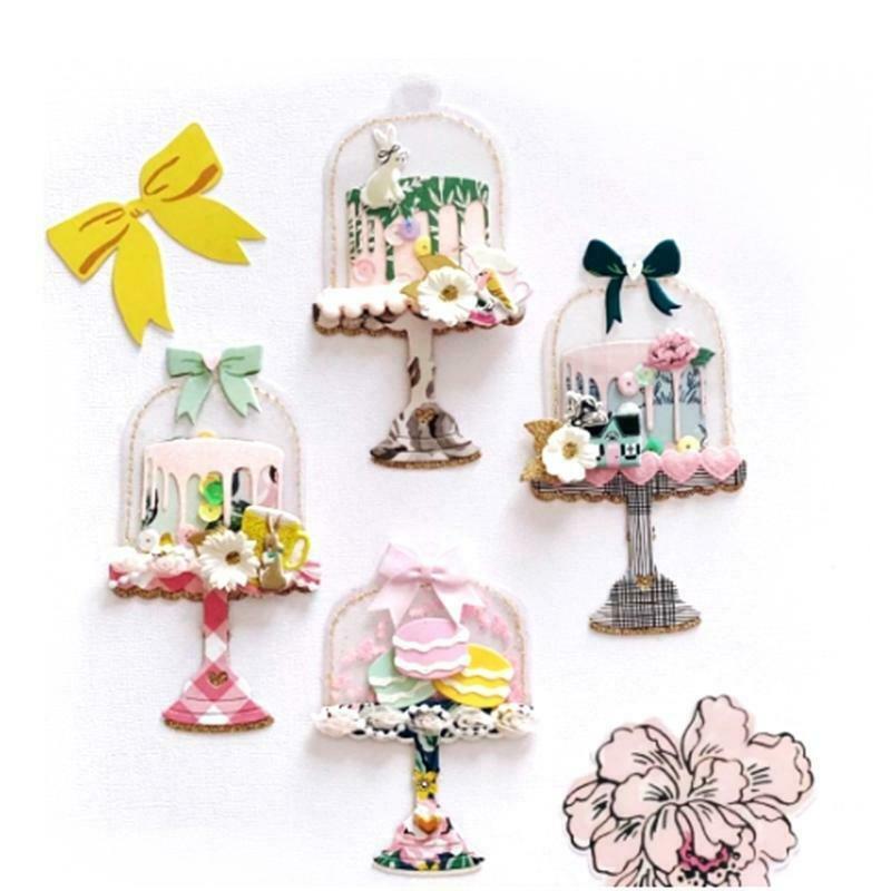Cake Ornament Metal Cutting Dies Stencil DIY Scrapbooking Album Paper Card Mold