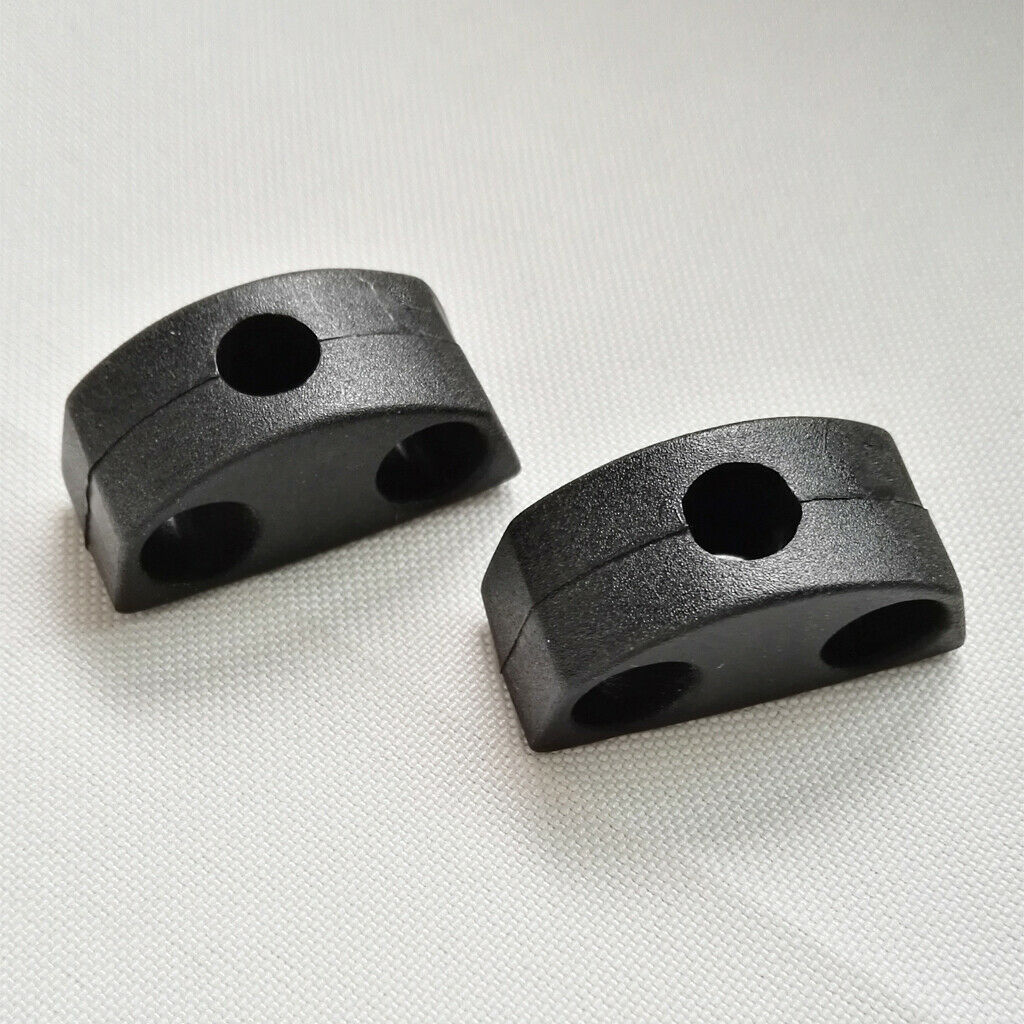 Kayak Eyelet Kit: 15 Pieces Of Nylon Kayak Deck Rope Cord Attachment Assembly