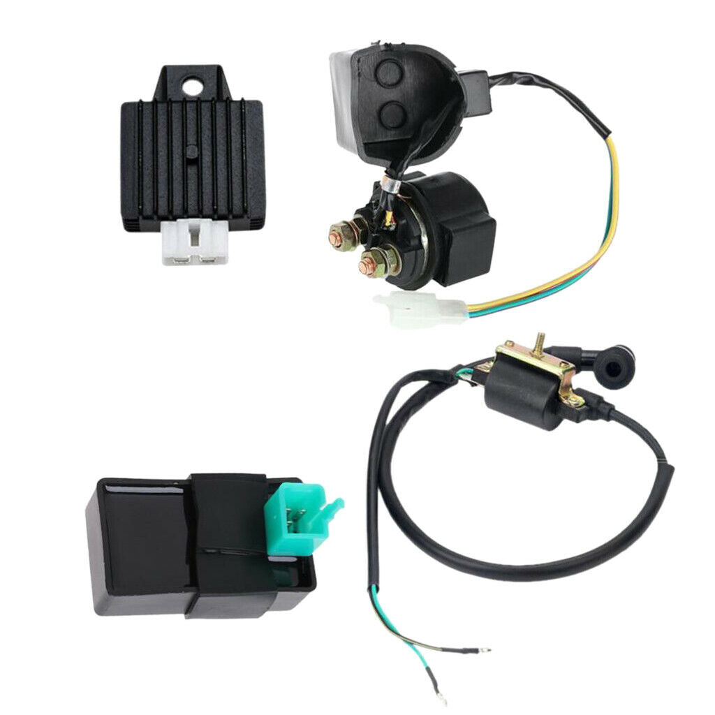 Motorbike CDI Ignitor Relay Regulator Rectifier for 50cc-110cc Chinese ATV