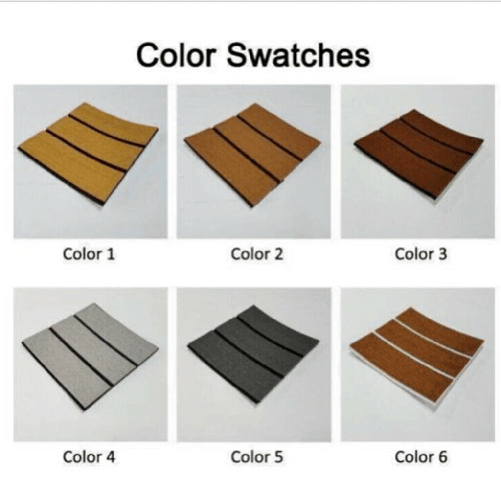 Self Adhesive Marine Boat Yacht Flooring EVA Teak Synthetic Decking Sheet