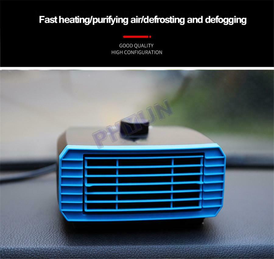 120W Car Truck Heater & Cooler Demister Defroster 2 in 1 Windshield Hot Warm Fan