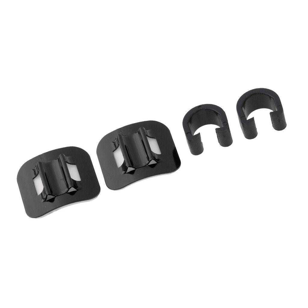4Pcs/Set Bike Cable Guide Fitting Line Tube Base Clip - Universal for Brake