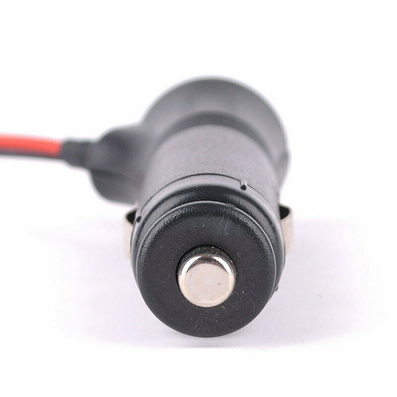 3pcs 1.5m 12V 24V Car Cigarette Lighter Power Supply Cord Connector +Switch