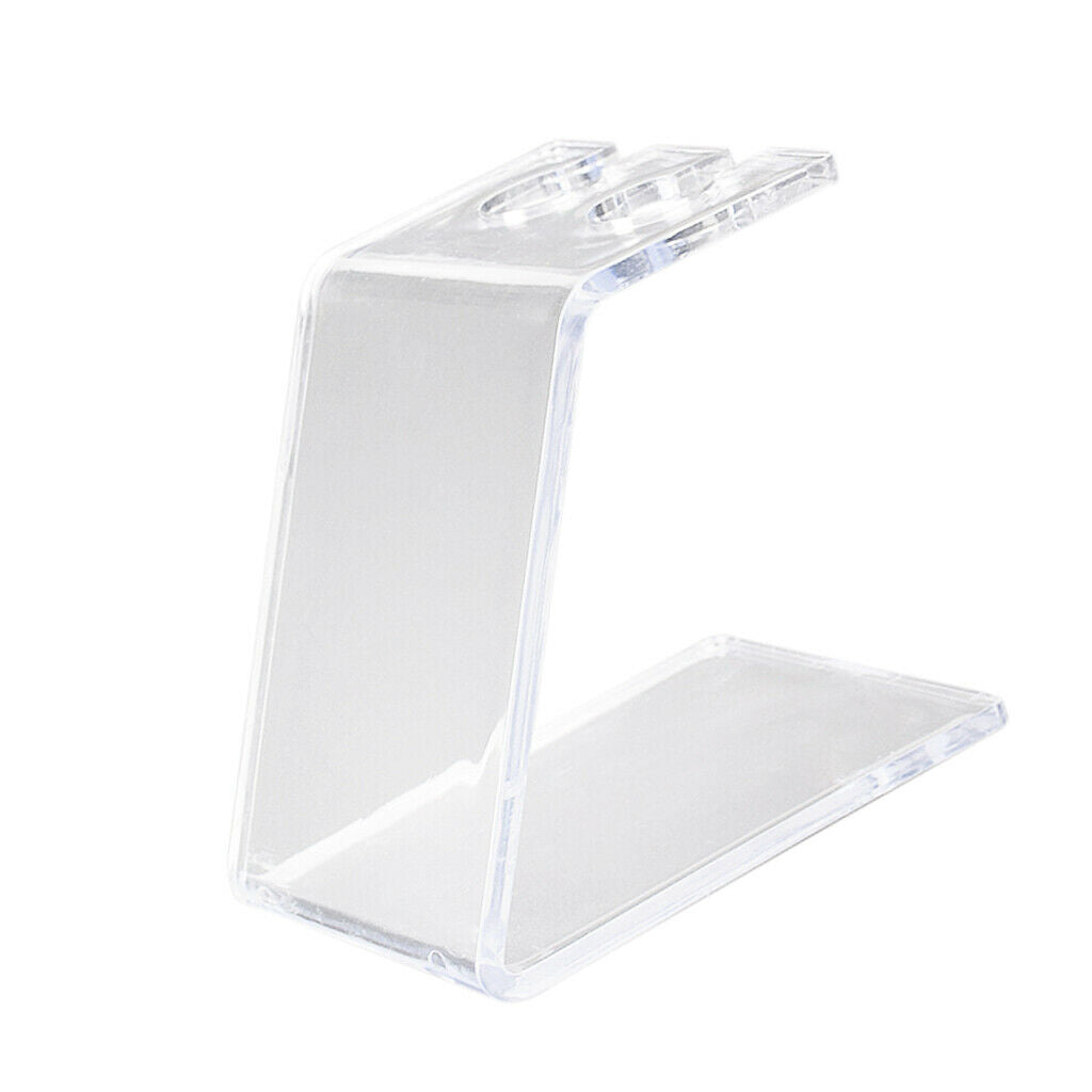Acrylic Tattoo Machine Gun Holder Stand Supply for Body Art Supply Clear