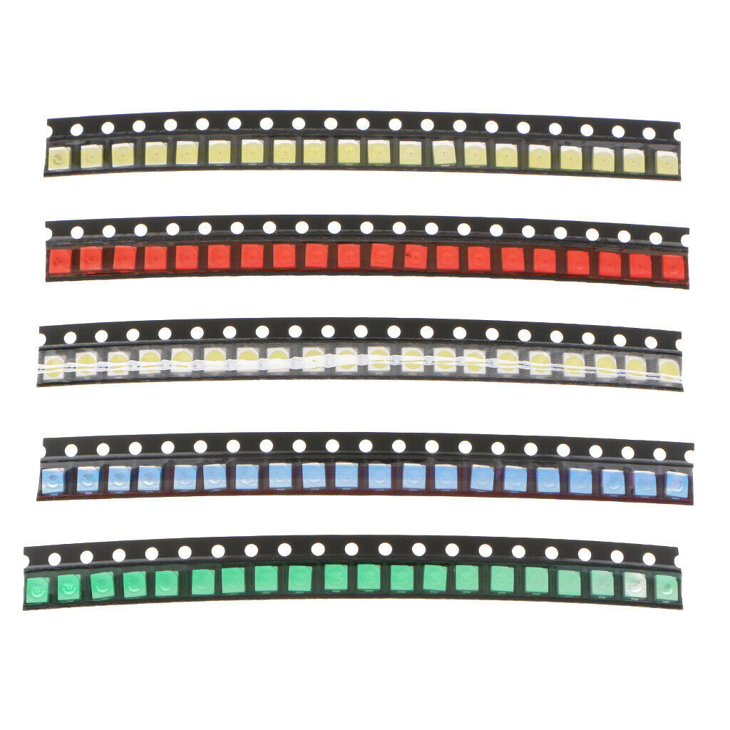 200pcs SMD LED Diode Lights Assorted Kit Super Bright SMD LED Kit 0805