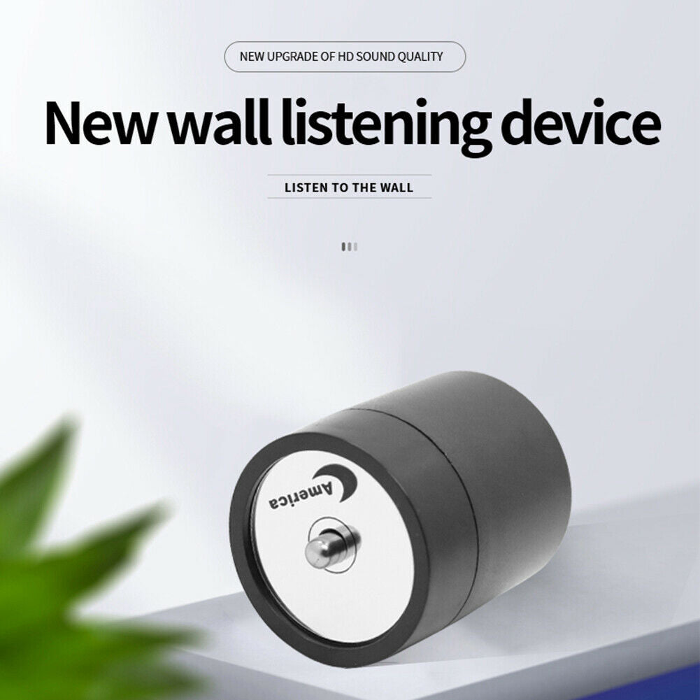 Enhanced Version Wall Microphone Voice /Ear Listen Through Wall Device Spy Bug