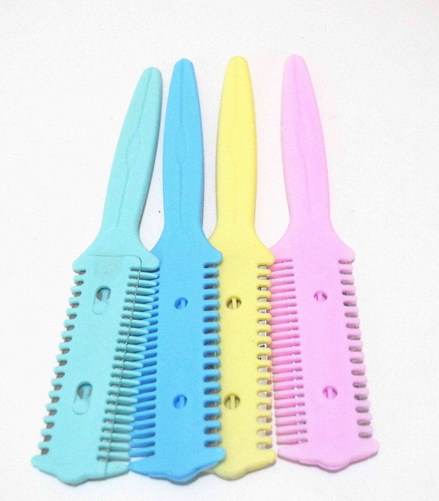 Barber Scissor Hair Cut Styling Razor Magical Blade Comb Hairdressing Tool
