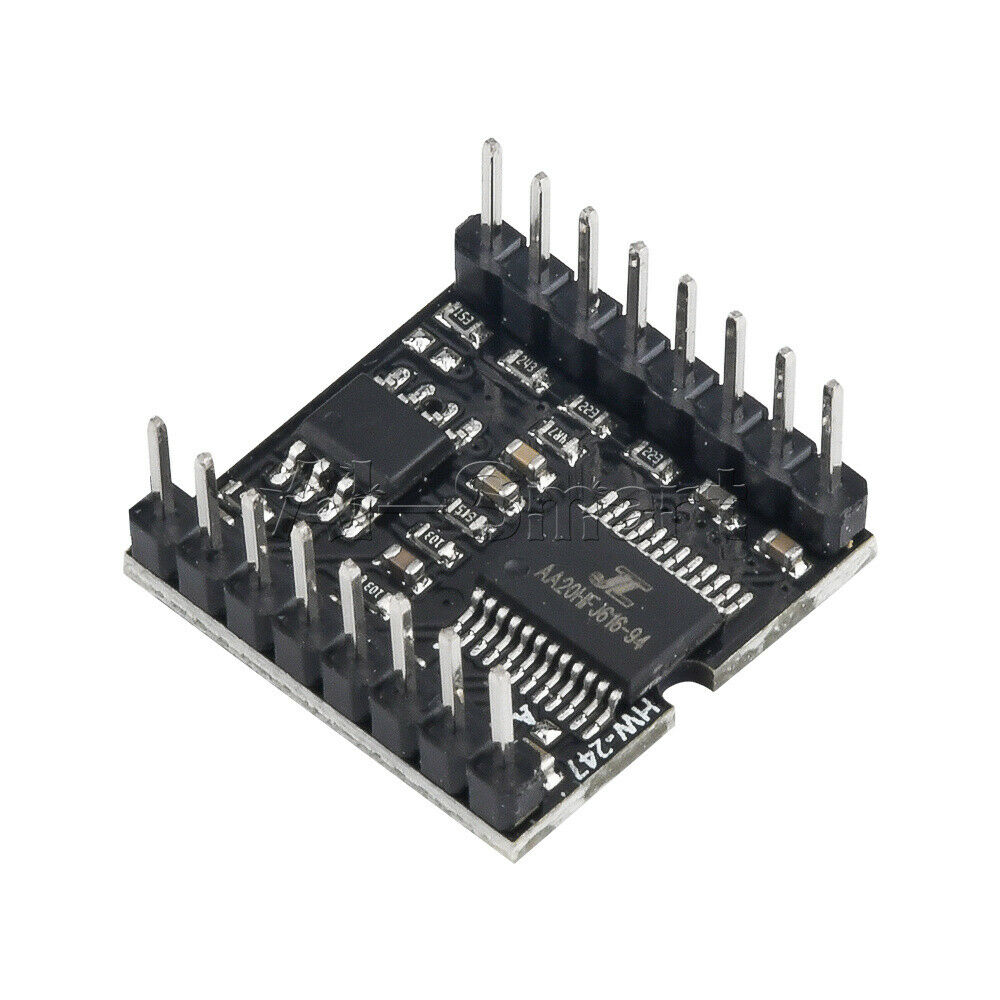 5PCS TF Card U Disk Mini WMV MP3 Decoder Player Module Audio Voice DF Player New
