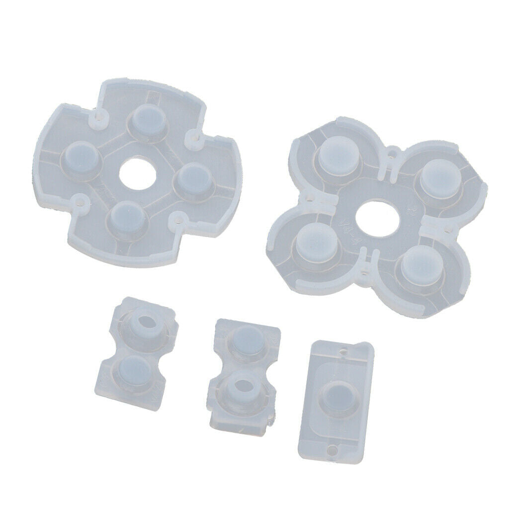 Controller Replacement Pads, Conductive Rubber Pad Button Replacement Kit for
