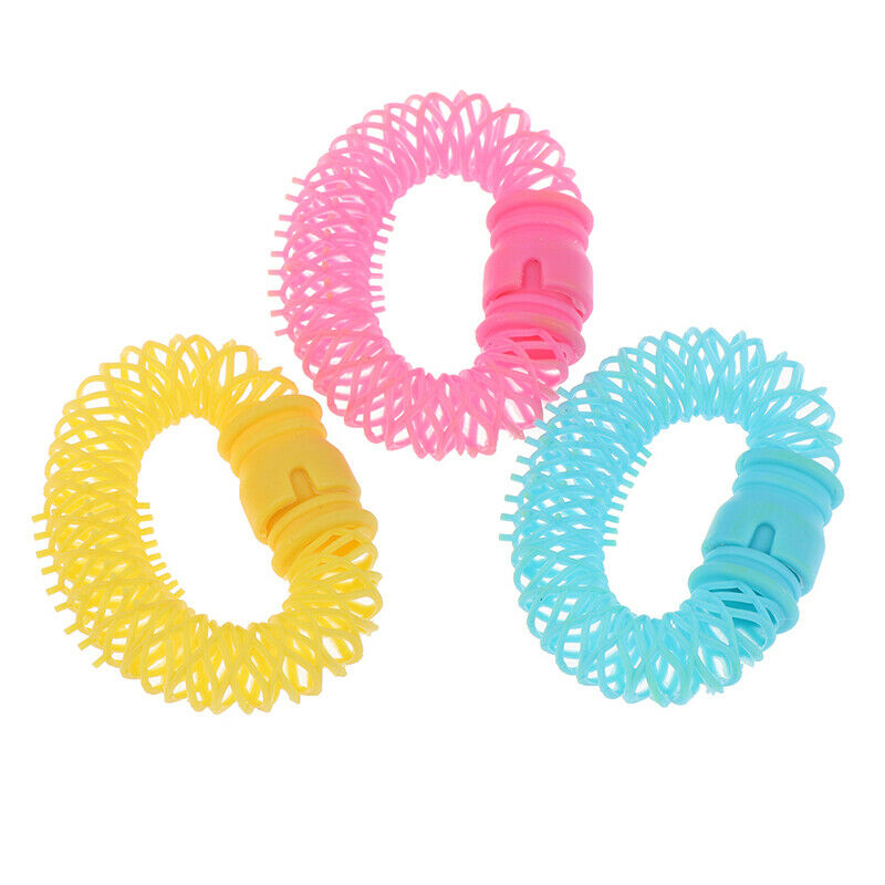 16Pcs Magic Hair Curler Spiral Curls Roller Donuts Curl Hair Styling Tool.l8