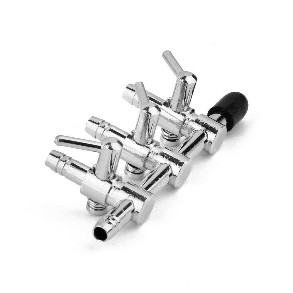 Aquarium Air Flow   Distributor Splitter Adapter Control Lever Pump Valve