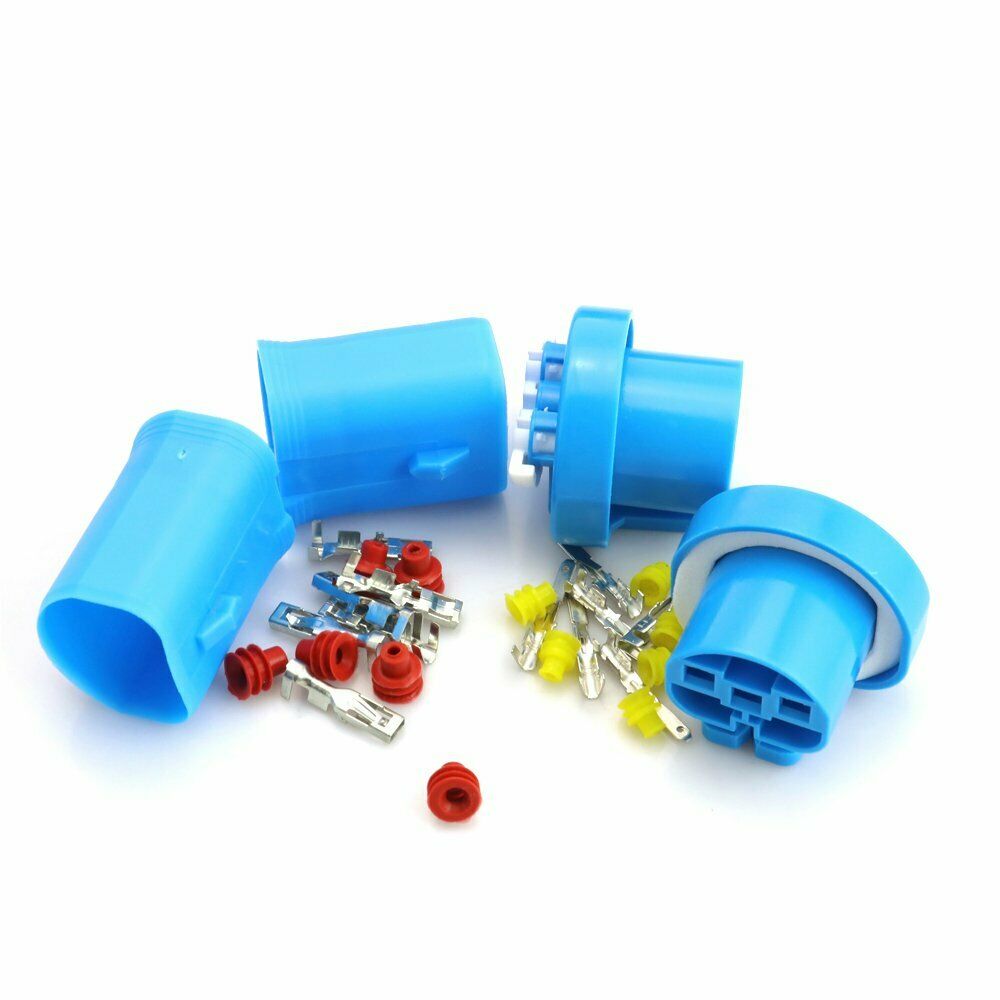 9004 HB1 9007 HB5 Male Female Connector HID Bulbs Terminal Plugs For Fxrd Rxnger