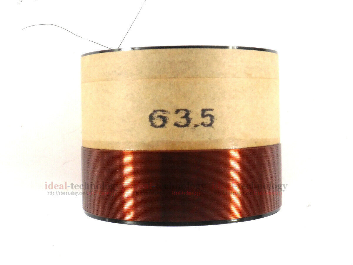 2 X 63.5mm voice coil for JBL 15 speaker M115-8A replace 12 inch 15inch woofer