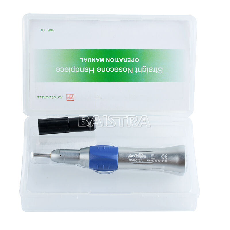 10X Dental Low Speed Handpiece Straight Nose Cone Fit NSK E-type Motor Joydental