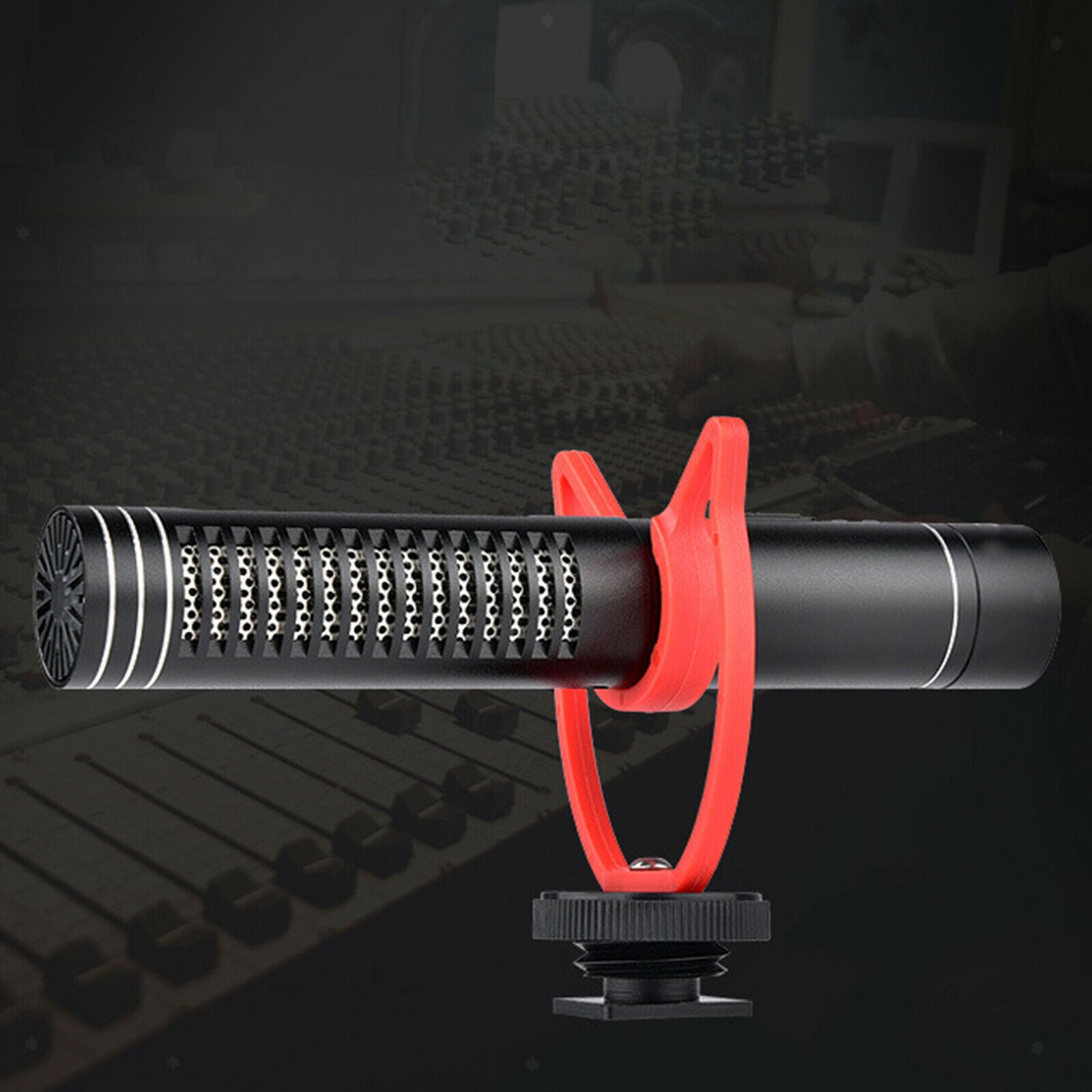Shotgun Microphone Video Mic Set Windproof Cotton for Camera Laptop Desktop