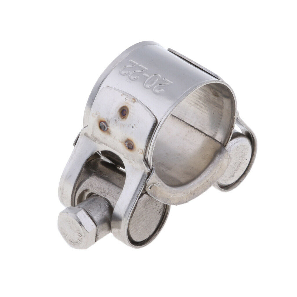 20-22mm & 26-28mm Motorcycle Exhaust Pipe Clamp Caliper - Stainless Steel