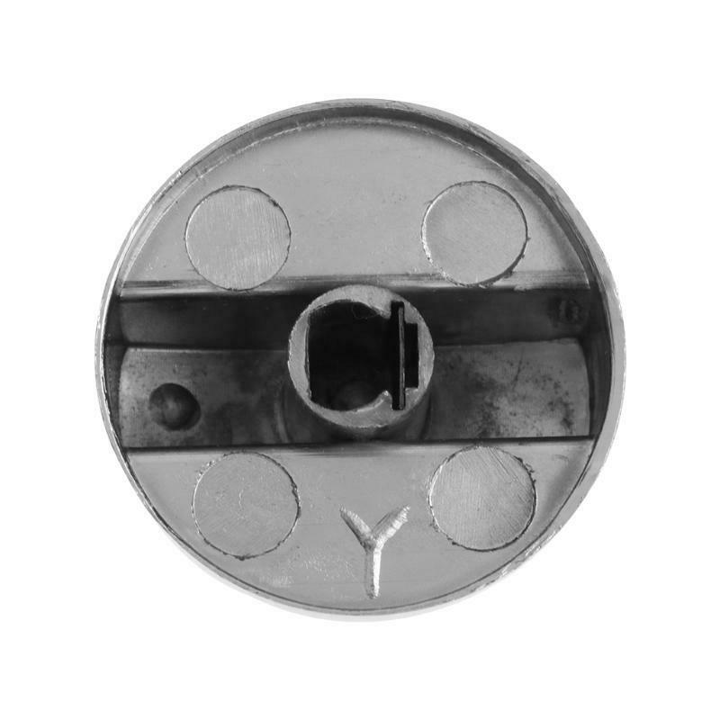 2Pcs Switch Gas Stove Parts Metal Knob Cooker Oven Kitchen Control Universal New