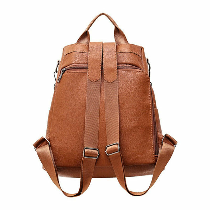 Shop-Story - Secure Bag Brown: Handbag Anti-theft With Compartments Facial