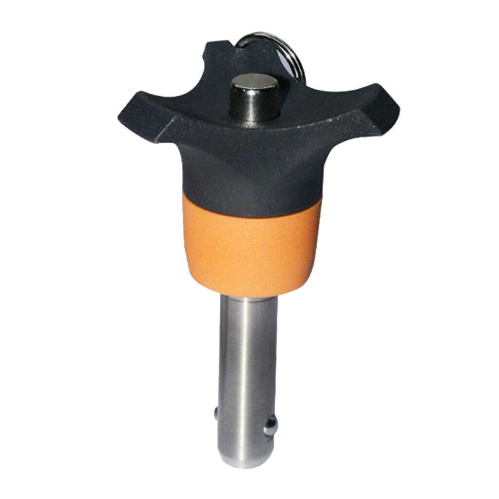 Stainless Steel Quick Release Ball Lock Pin Tighten Plug Pin Dia 8mm 45mm