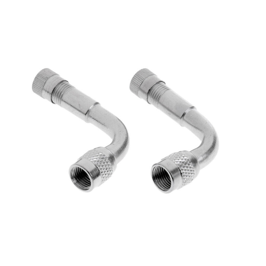 6pcs 45+90+135 Degree Valve Adaptor Tyre Extension Adapter Motorcycle Bike