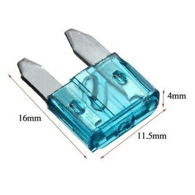 60x Mini Blade Fuses Auto Car Truck Assortment Fuse Kit 5A 10A 15A 20A 25.l8