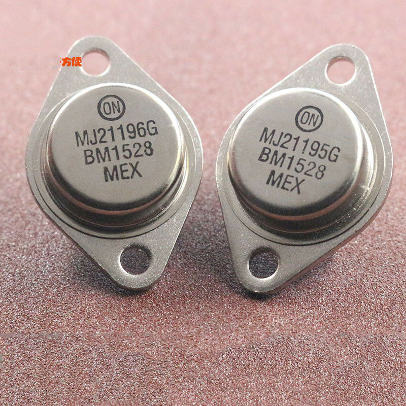 2pcs new ON MJ21195 MJ21196 audio power amplifier transistor