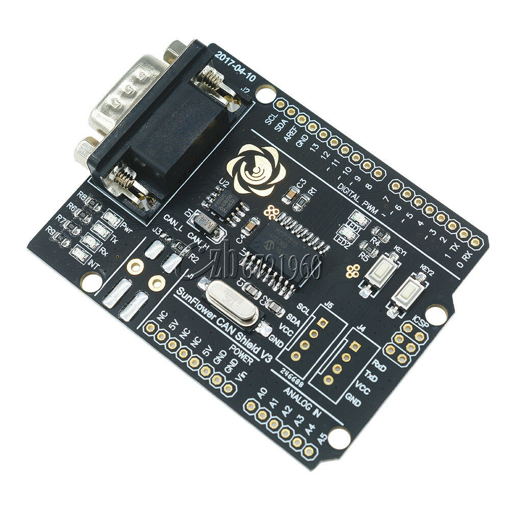 For arduino MCP2515 Can Bus controller shield board module
