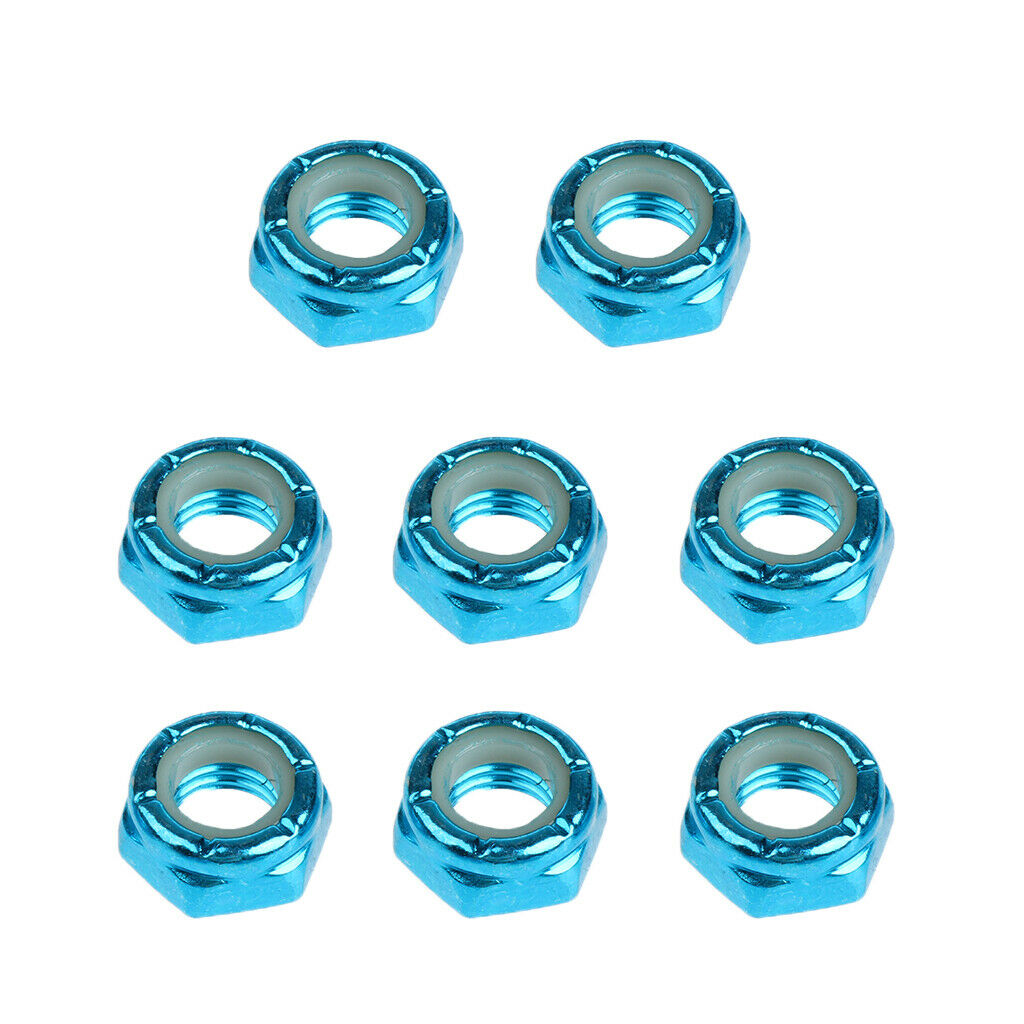 24Pcs/Set Skateboard Nuts Replacement Hardware for Mounting Accessories