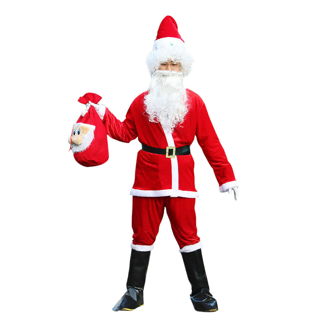 Santa Claus Costume Christmas Party Costume Fancy Dress Role Play