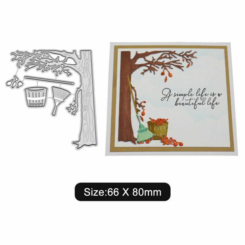Autumn Metal Cutting Dies Stencil DIY Scrapbook Album Paper Card Craft