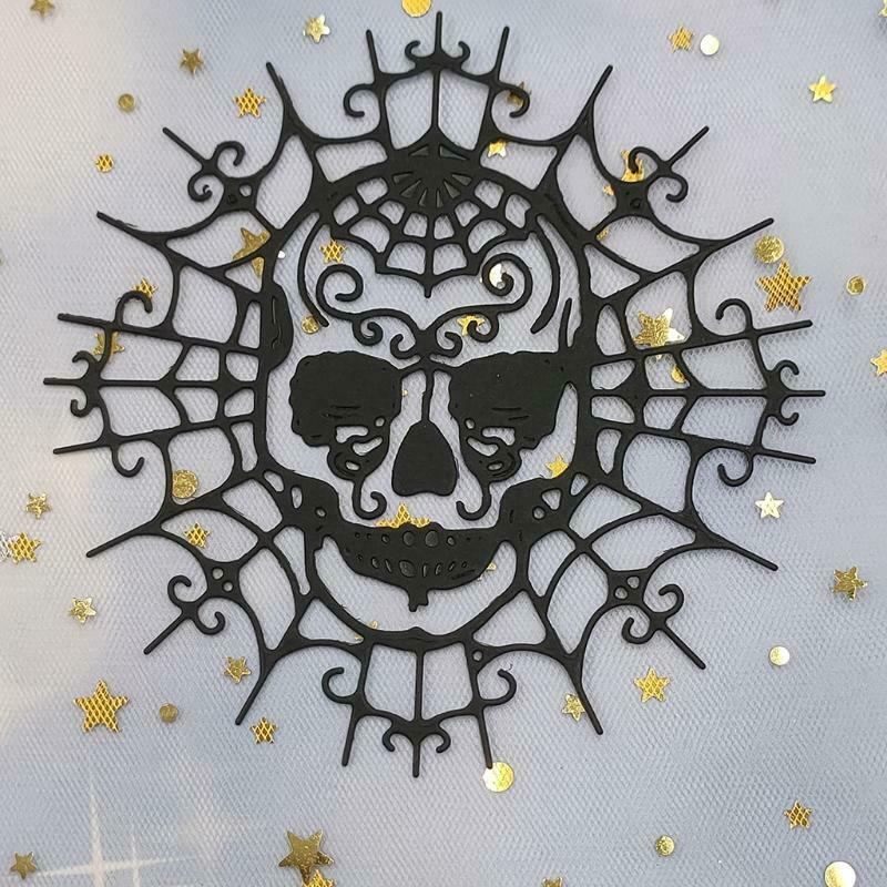 DIY Spider Skeleton Cutting Dies Set for Cards Scrapbooking Stamps Album Card