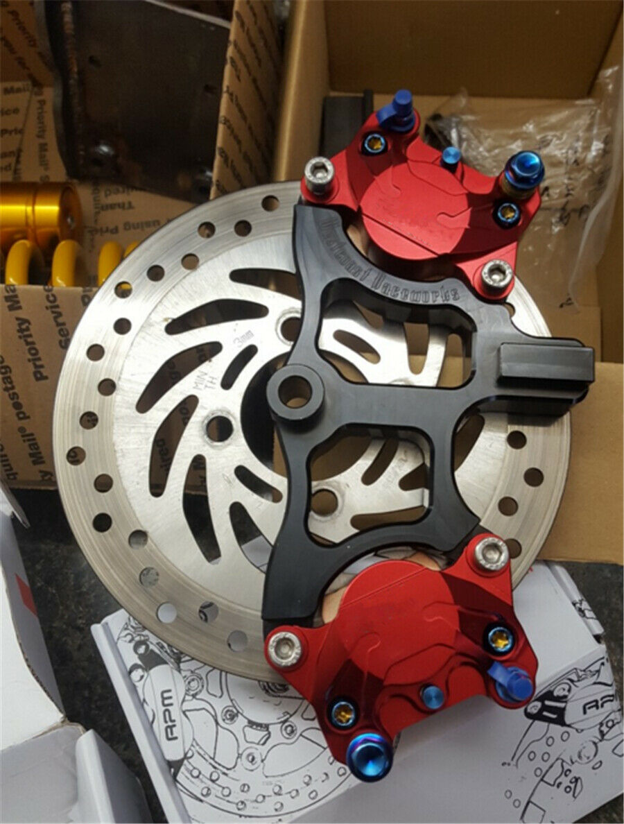 Motorcycles Brake Caliper With Pads P2*34mm 84mm Mounting For Ducati Rear Brake