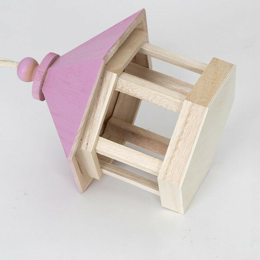 Homes Garden Bird Feeder Wildbird Essentials Handmade Wooden Outdoor Patio Yard