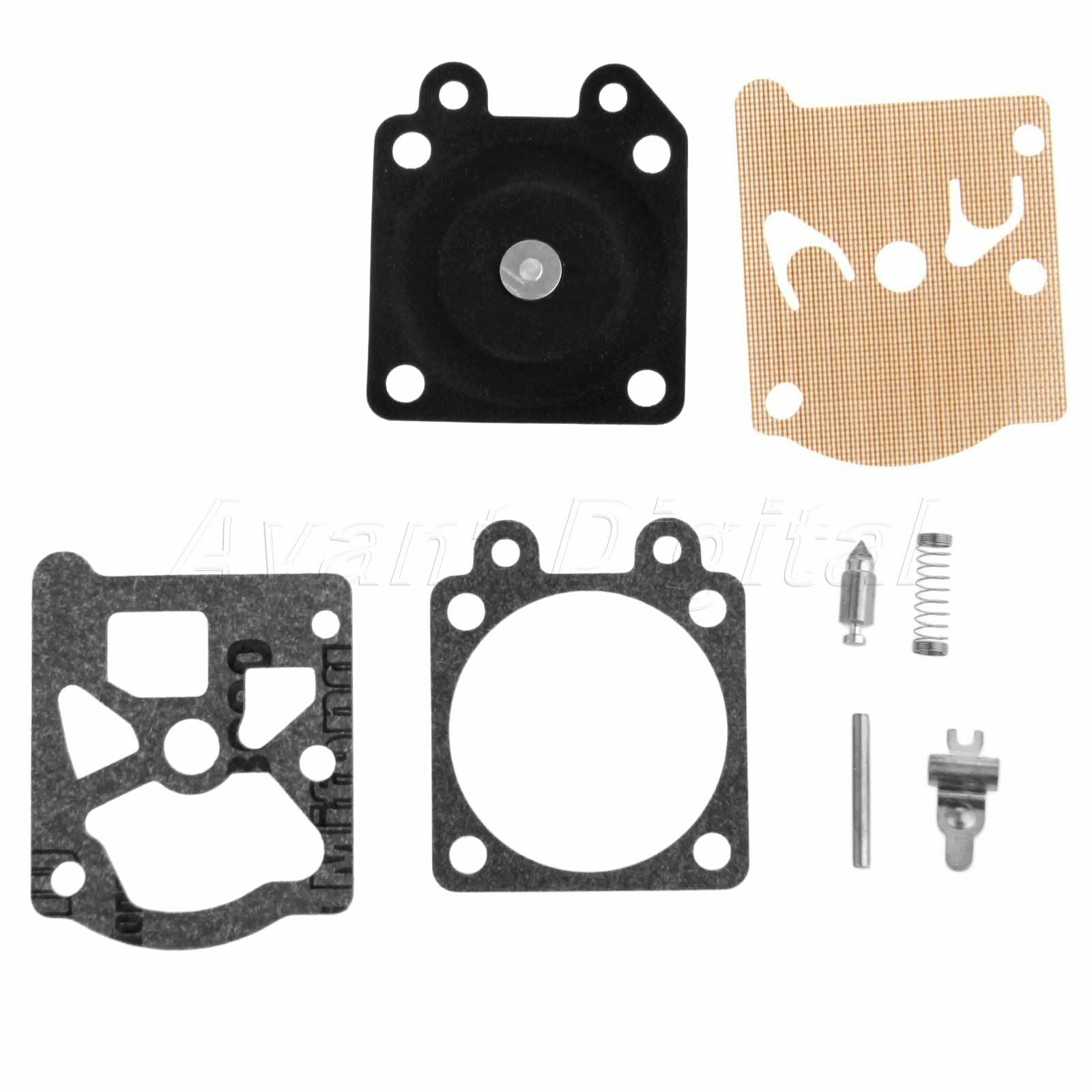 Carburetor Rebuild Diaphragm Gasket Repair Kit For Chainsaw 4500 5200 5800 Tarus