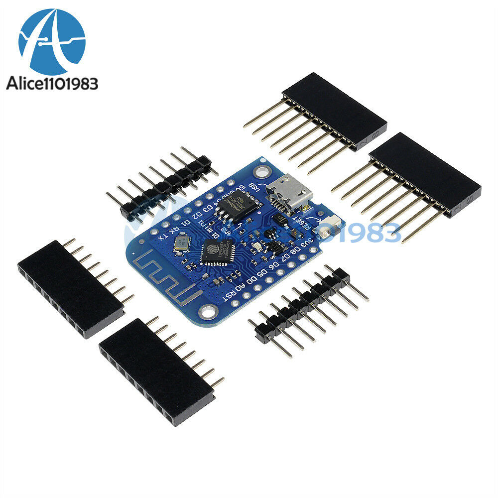 Wemos D1 Mini V3.0.0 WIFI Internet ESP8266 CH340G Development Board For Arduino