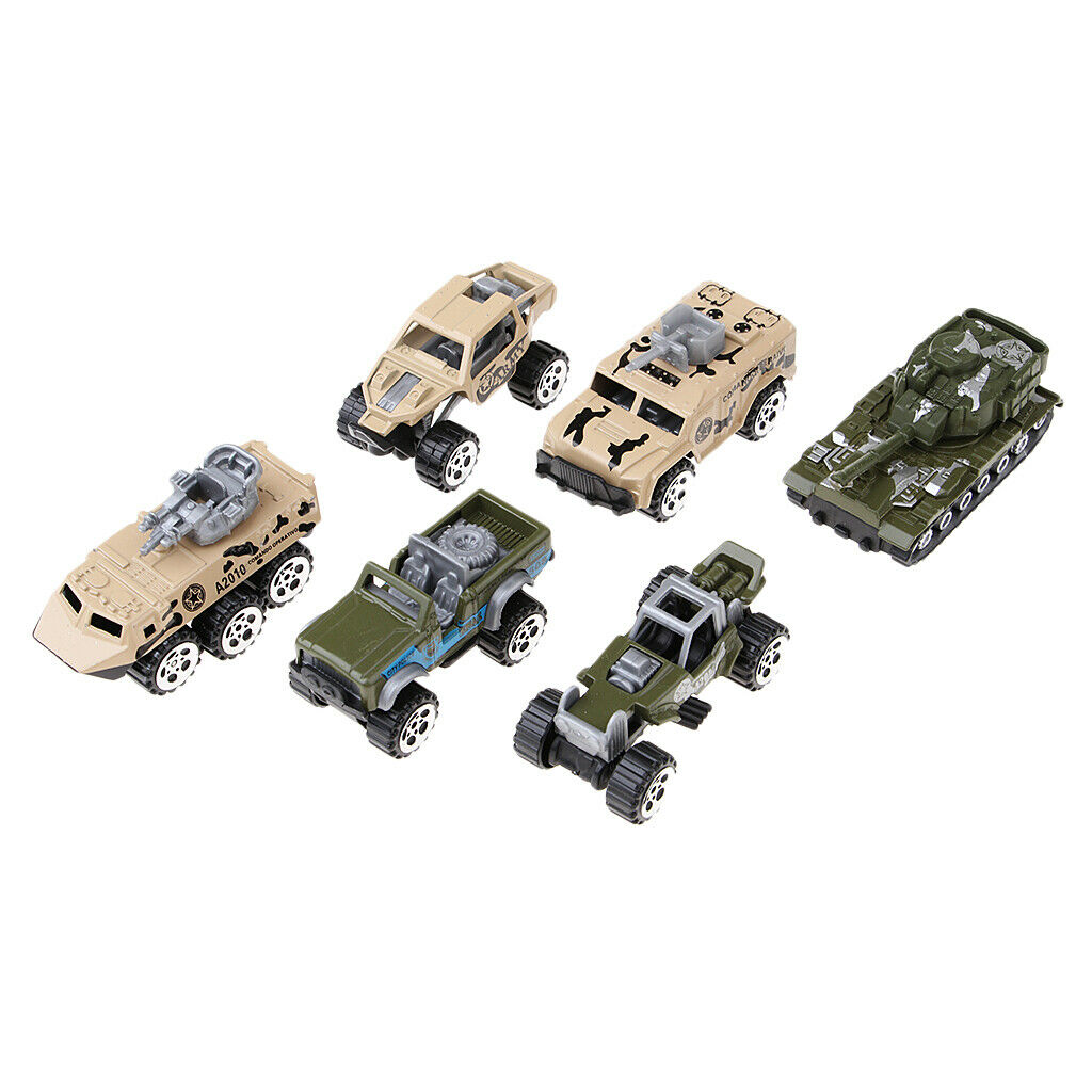 Collectible Home Decor Military Car Tank fire engine for Children Gifts