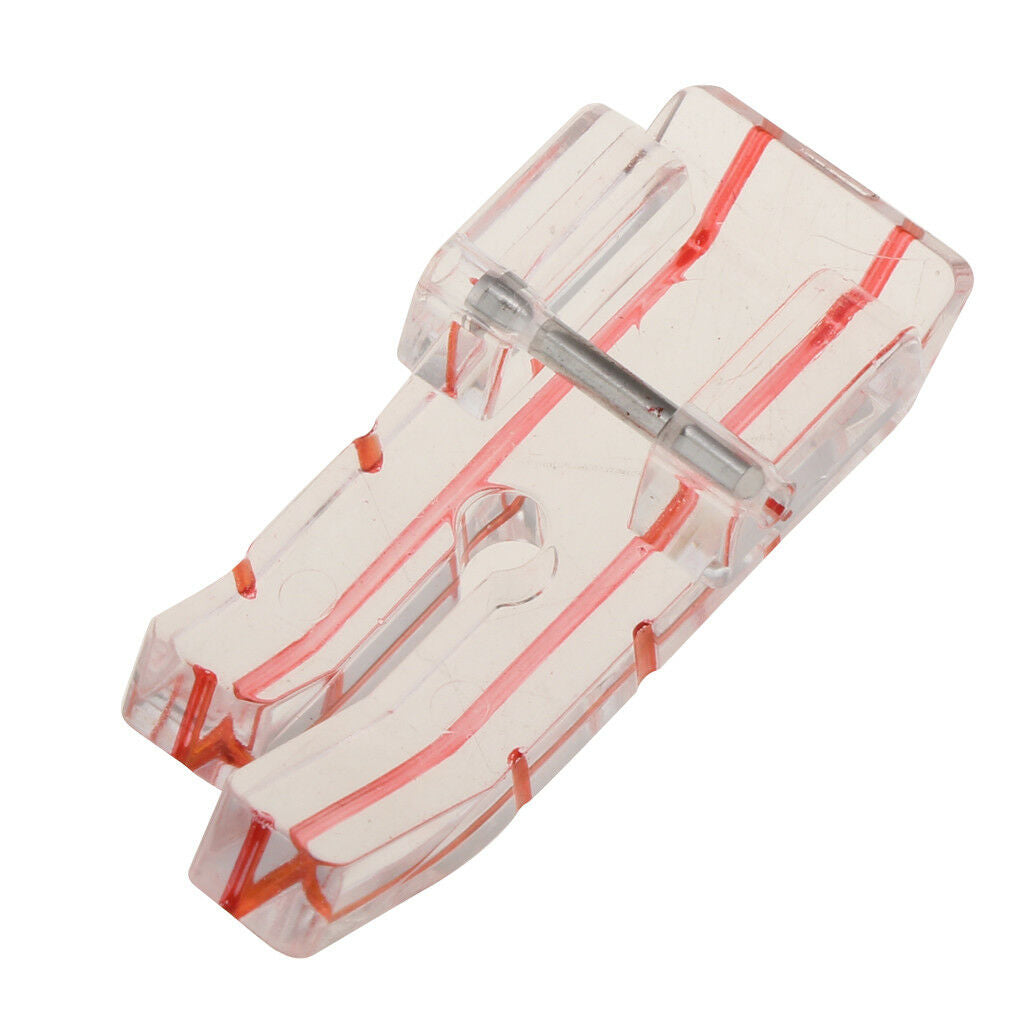 Durable Clear View 1/4 Inch Guide Foot Straight Stitch Presser Foot 35x15mm