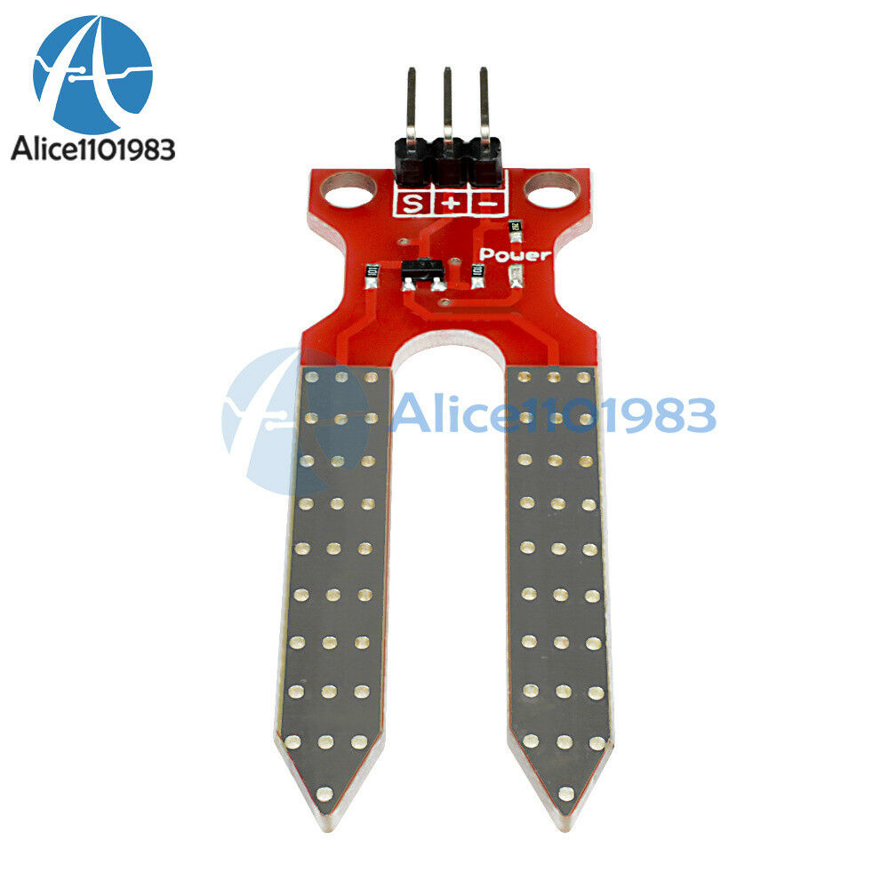 2PCS Soil Humidity Sensor Module Hygrometer Detection Module for Arduino 3.3V/5V