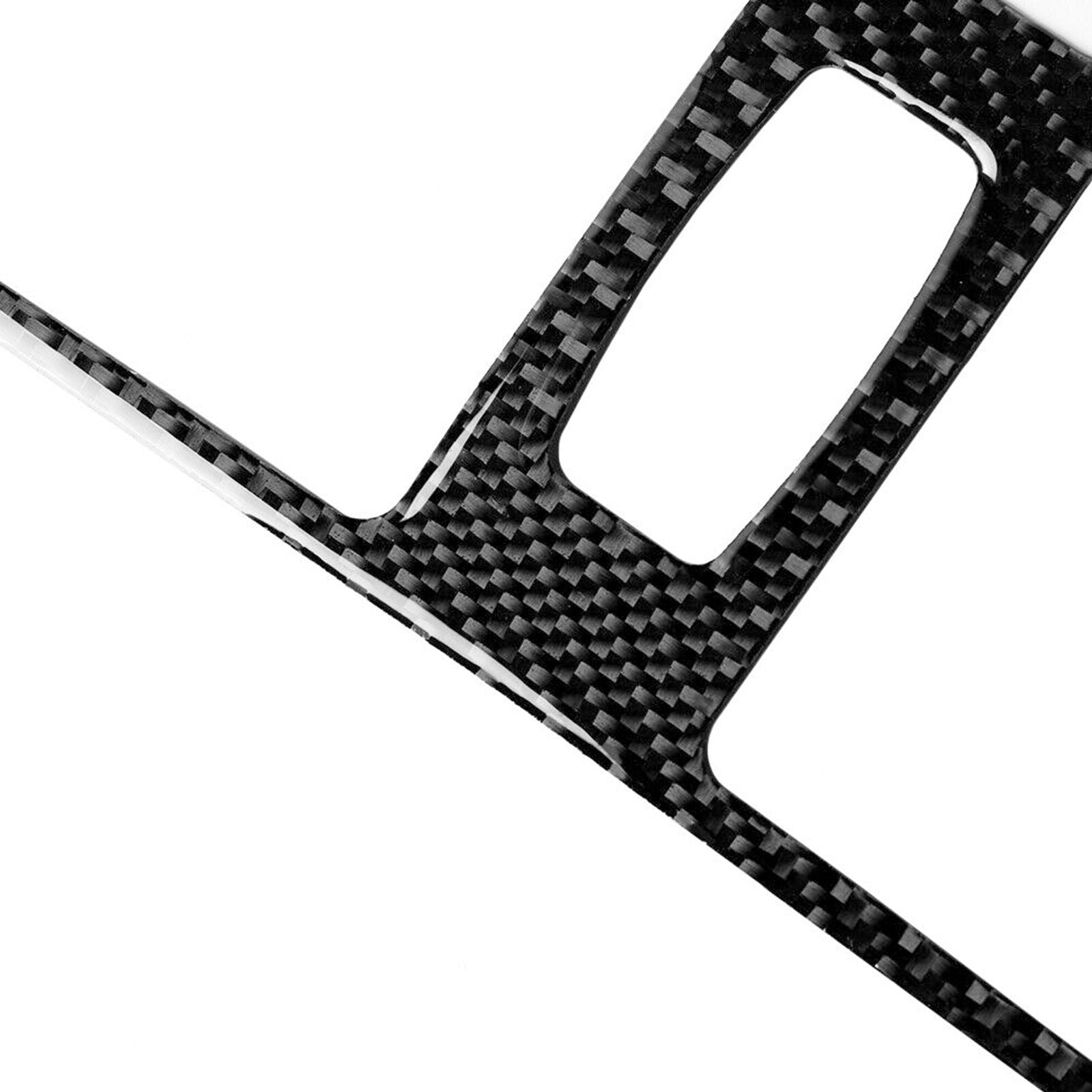 Carbon Fiber Central Console Air Vent Cover Trim Fit For BMW X5 E70 2008-2013