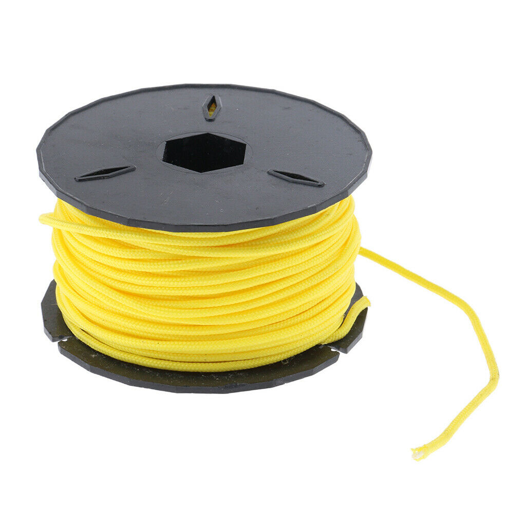 3 Strand Core Cord Paracord Parachute Rope Lanyard Yellow