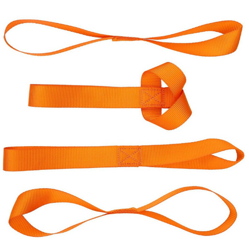 1Pcs Soft Loop Tie Down Straps Ratchet Towing Cargo ATV Motorcycle 600LBS.l8