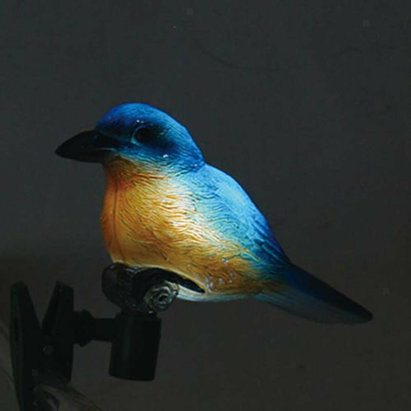 Sparrow Solar Lamp LED Bird Decoration Night Lights for Lawn Patio Yard