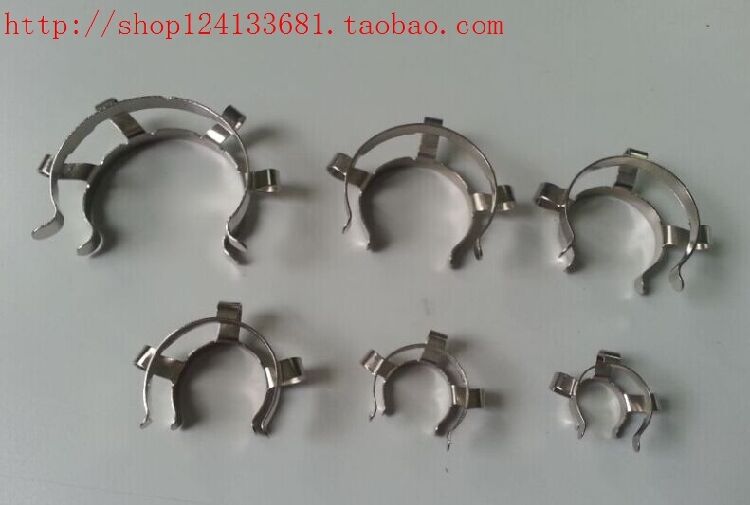 14#,Stainless Steel Clip,Keck Clamp,For 14/20 or 14/24 Glass Ground Joint