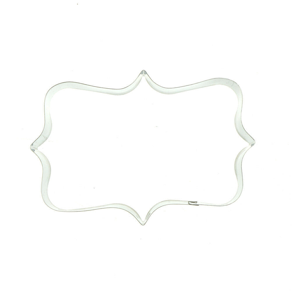 rectangular frame cookie molds stainless steel decor cookie cutter baking .l8