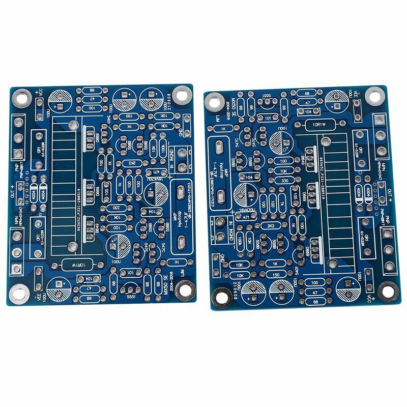 2Pcs HiFi MX50 SE 2.0 Dual Channel 100W + 100W Stereo Power Amplifier DIY KIT F9