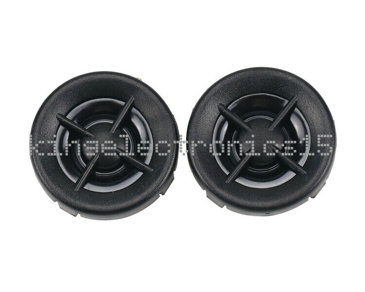 1 Pair 1 Inch 8ohm 20W Car Tweeter Speaker Units Neodymium Super Treble new