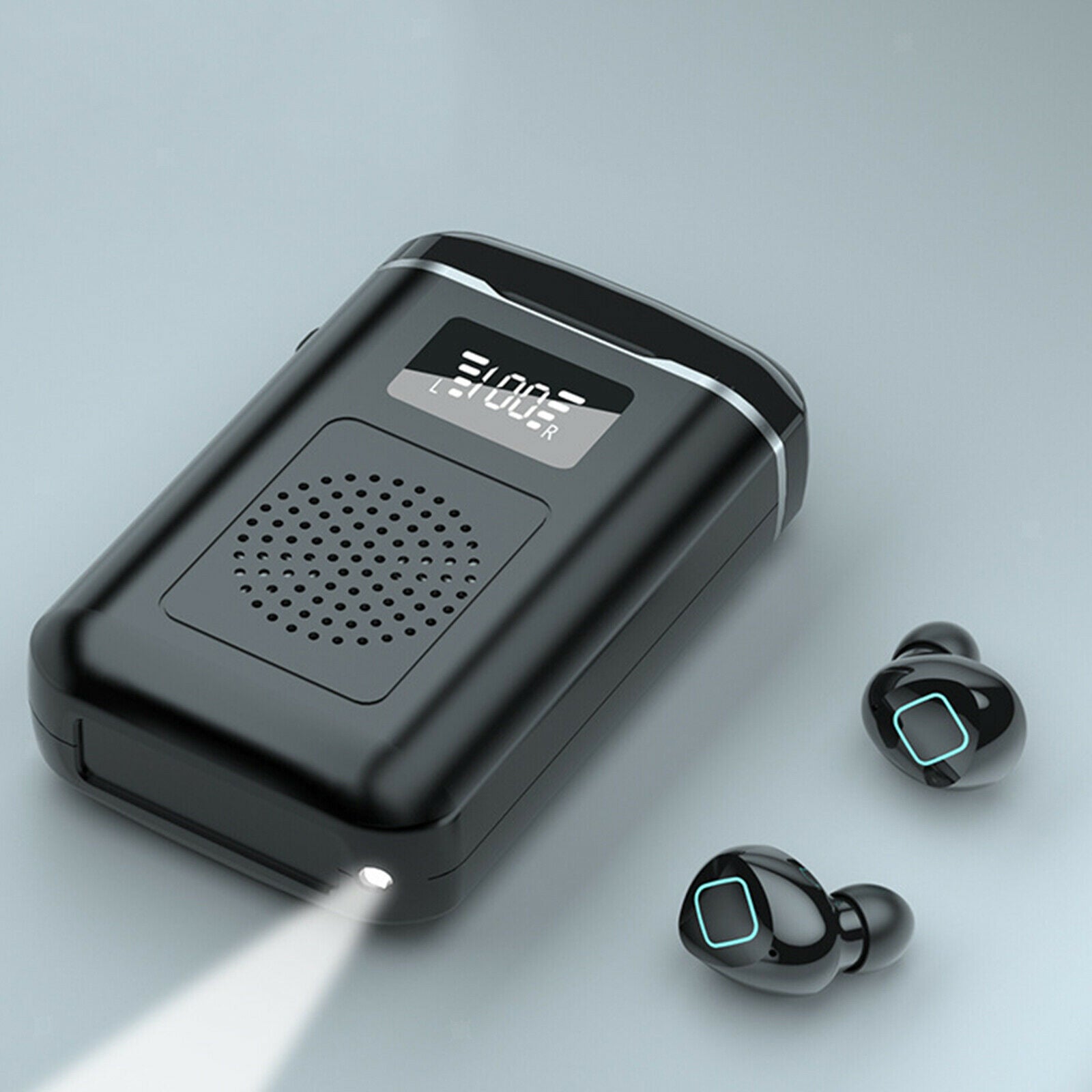 3 in 1 Wireless Earbuds,Bluetooth Speaker with Charging Case Bass Sounds IPX7